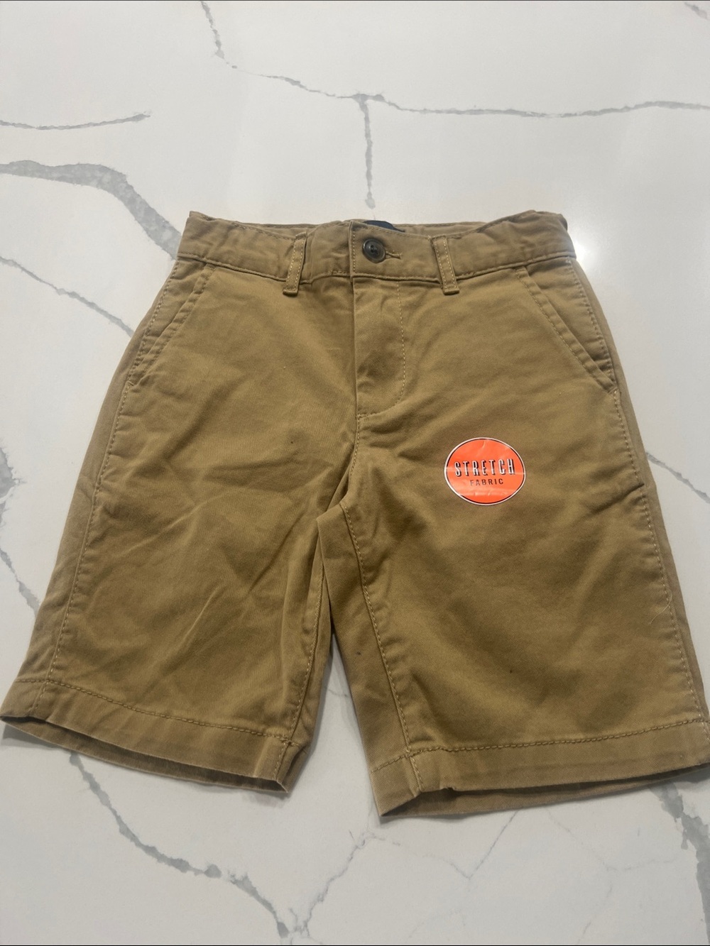 The Children's Place Boys Khaki Stretch Shorts​